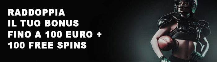 bonkersbet bonus benvenuto 100 euro