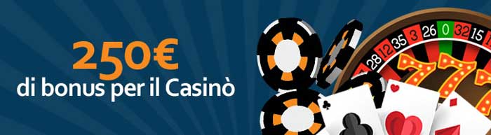 bonus ricarica casino betworld