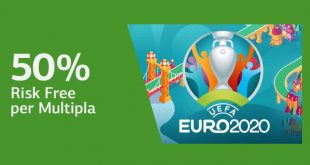 LsBet: bonus 50% fino a 100 euro su Europei 2020