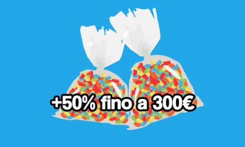 bonus secondo deposito jellybean