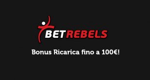 Nuovo bonus ricarica Betrebels fino a 100 euro
