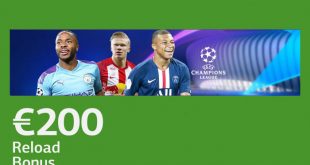 ricarica 200 euro champions lsbet