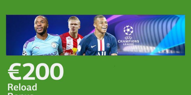 ricarica 200 euro champions lsbet