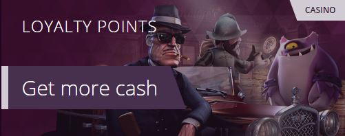 malina casino loyalty points