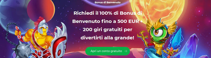 alf casino bonus benvenuto