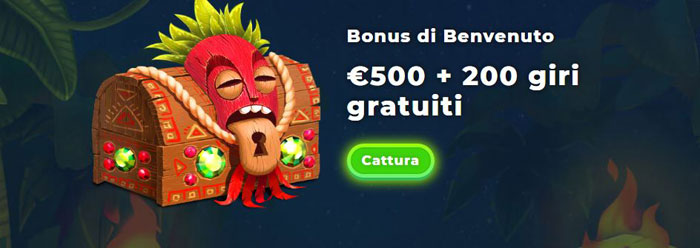 wazamba casino bonus benvenuto