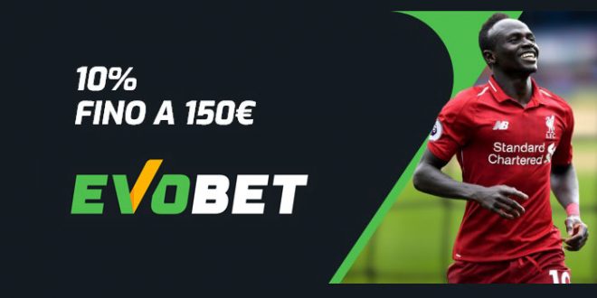 evobet bonus cashback 150 euro