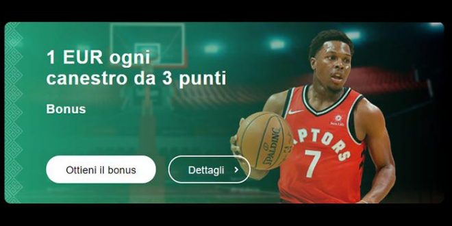 Free bet NBA offerta da Librabet scommesse
