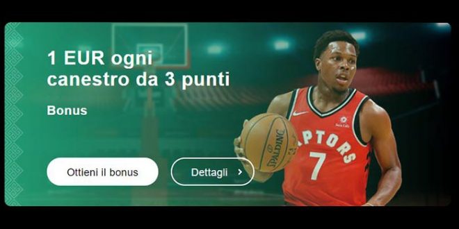 Free bet NBA offerta da Librabet scommesse