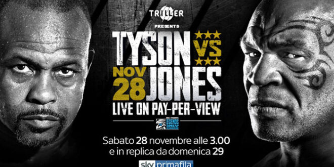 tyson torna sul ring il 29 novembre contro jones jr