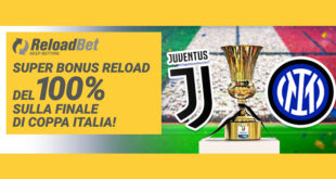 bonus 50 euro coppa italia reloadbet