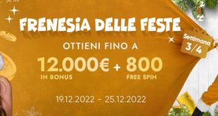 frenesia delle feste cashalot