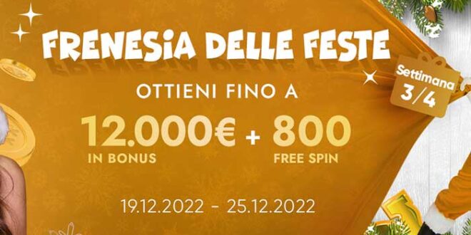 frenesia delle feste cashalot