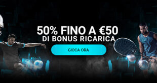 Bonus Ricarica fino a 50€ di Silverplay