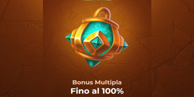 Bonus Multipla AmunRa fino al 100%