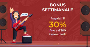 Bonus Settimanale Rolling Slots